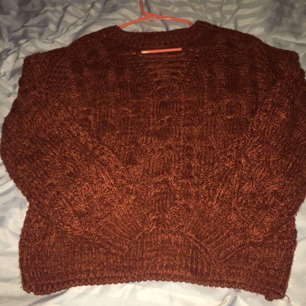 Warm Cutout Sweater
